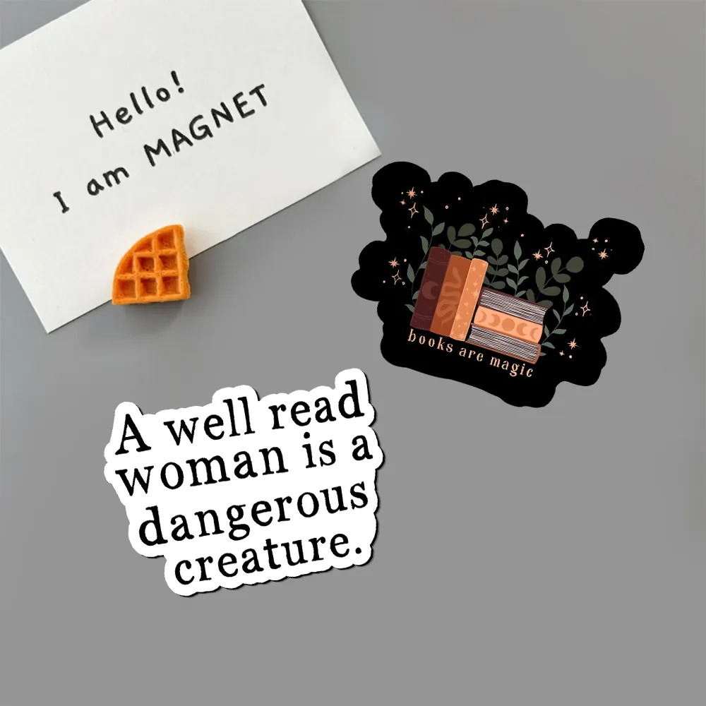 Pagewings Books Are Magic Fridge Magnet