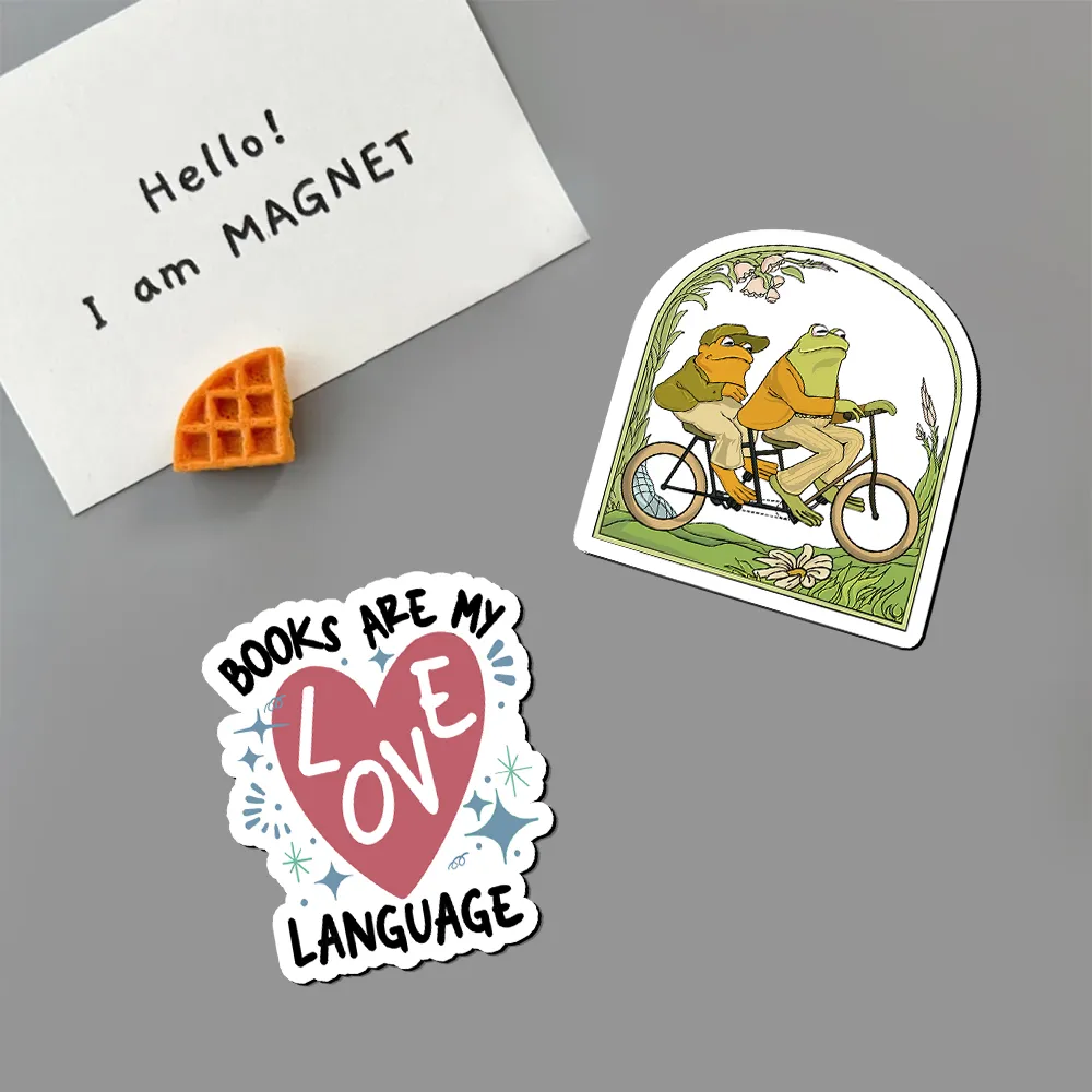 Pagewings Frog And Toad Book Vintage Fridge Magnet