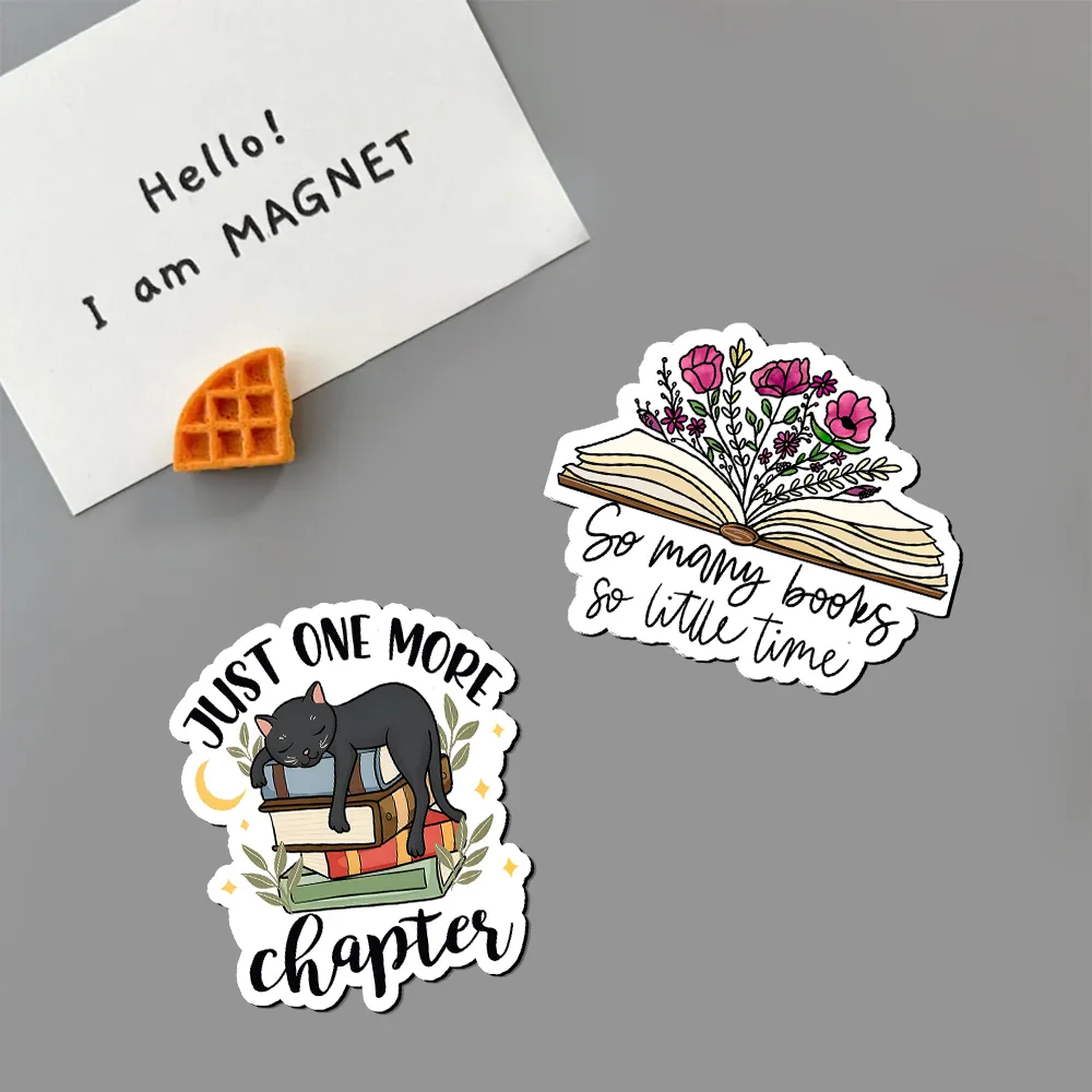 Pagewings So Many Books So Little Time Fridge Magnet