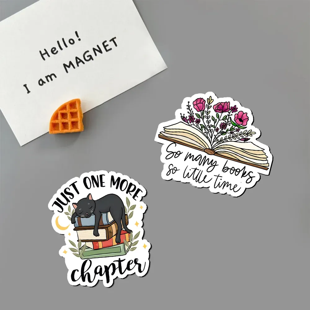 Pagewings So Many Books So Little Time Fridge Magnet
