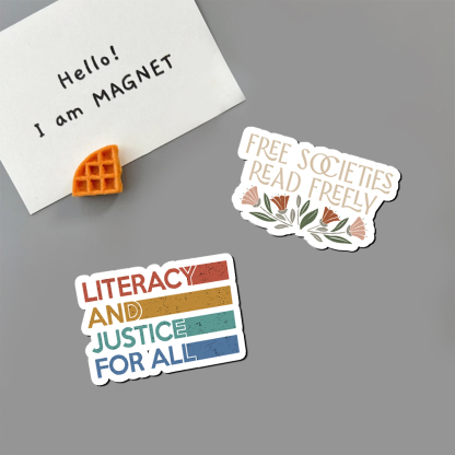 Pagewings Read Freely Fridge Magnet