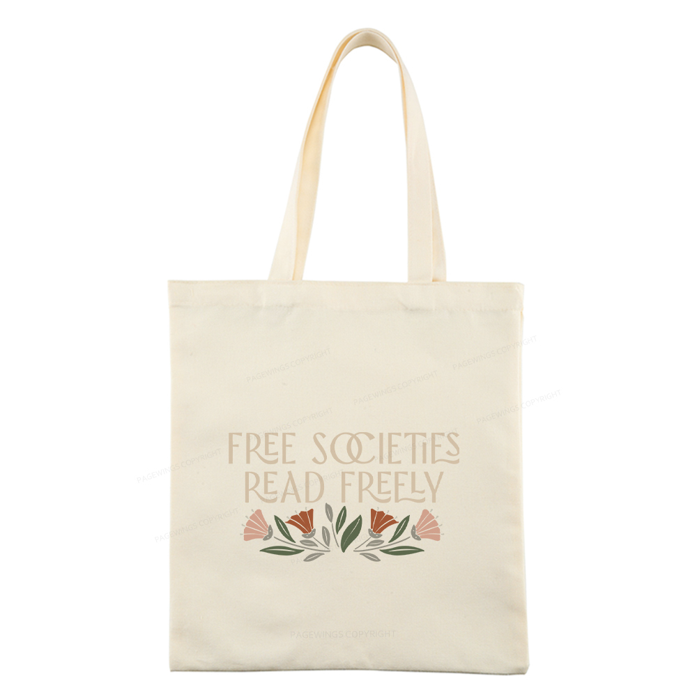 Pagewings Read Freely Tote Bag