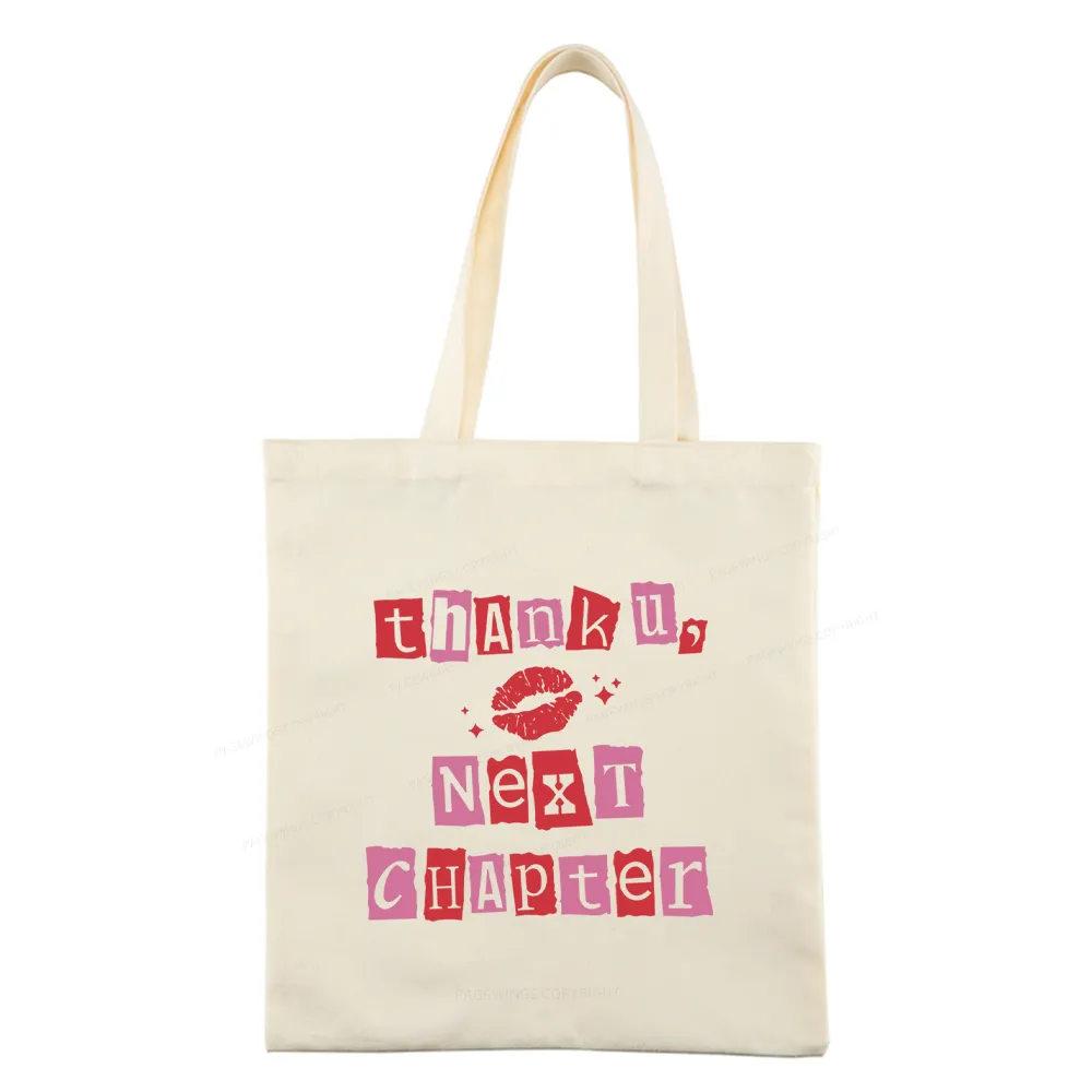 Pagewings Thanku Next Chapter Tote Bag