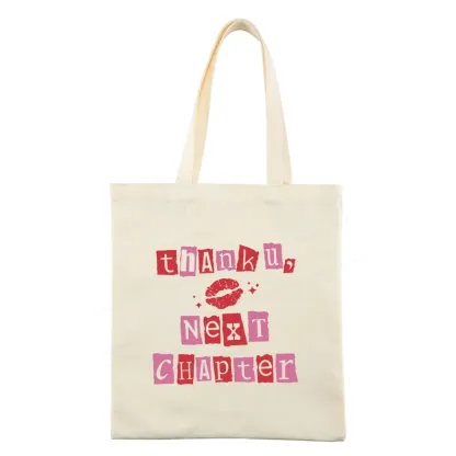 Pagewings Thanku Next Chapter Tote Bag