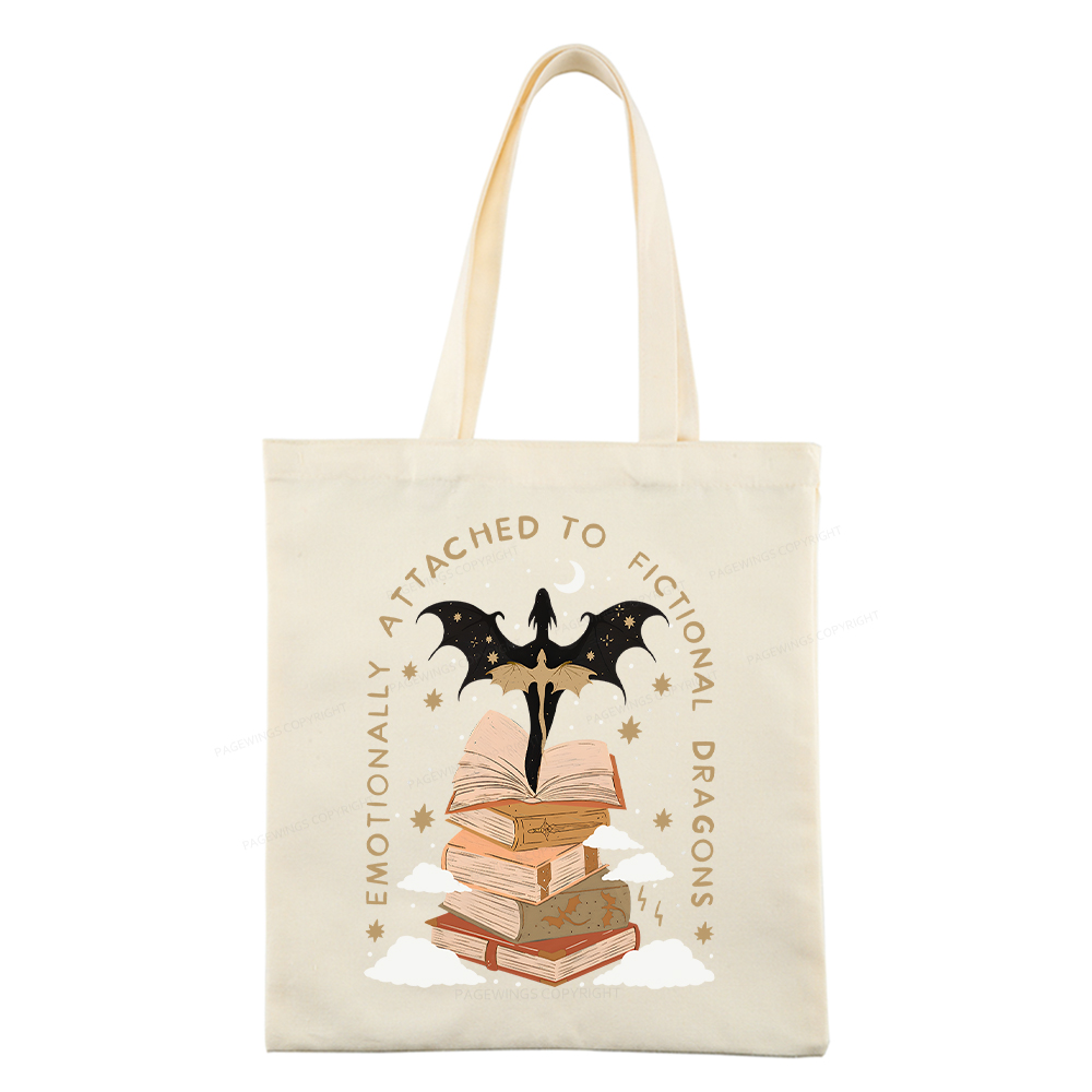 Pagewing Fantasy Romance Reader Gift Romantacy Tote Bag