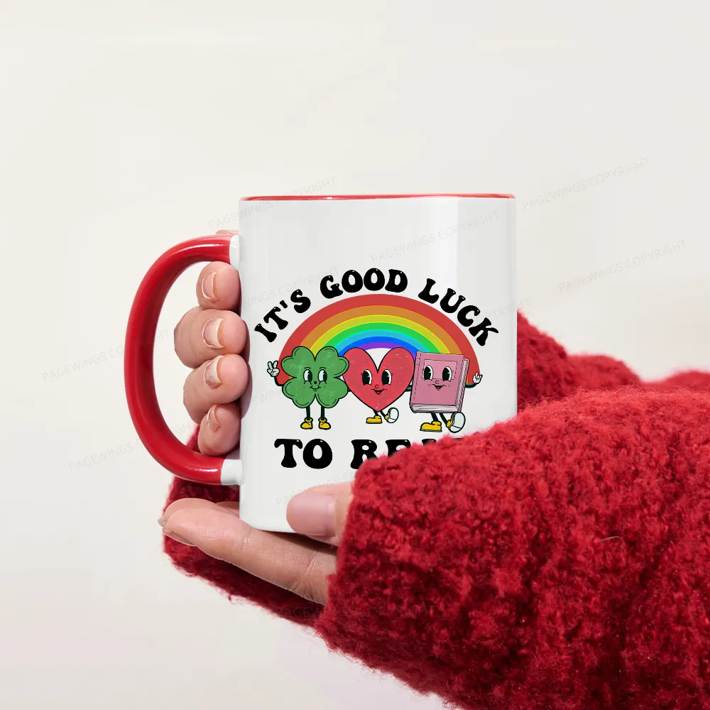 Pagewings St. Patrick's Day Librarian Mug