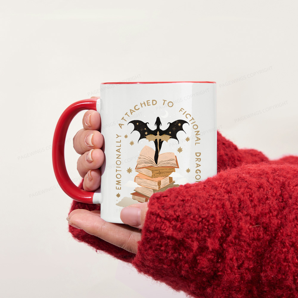 Pagewing Fantasy Romance Reader Gift Romantacy Mug