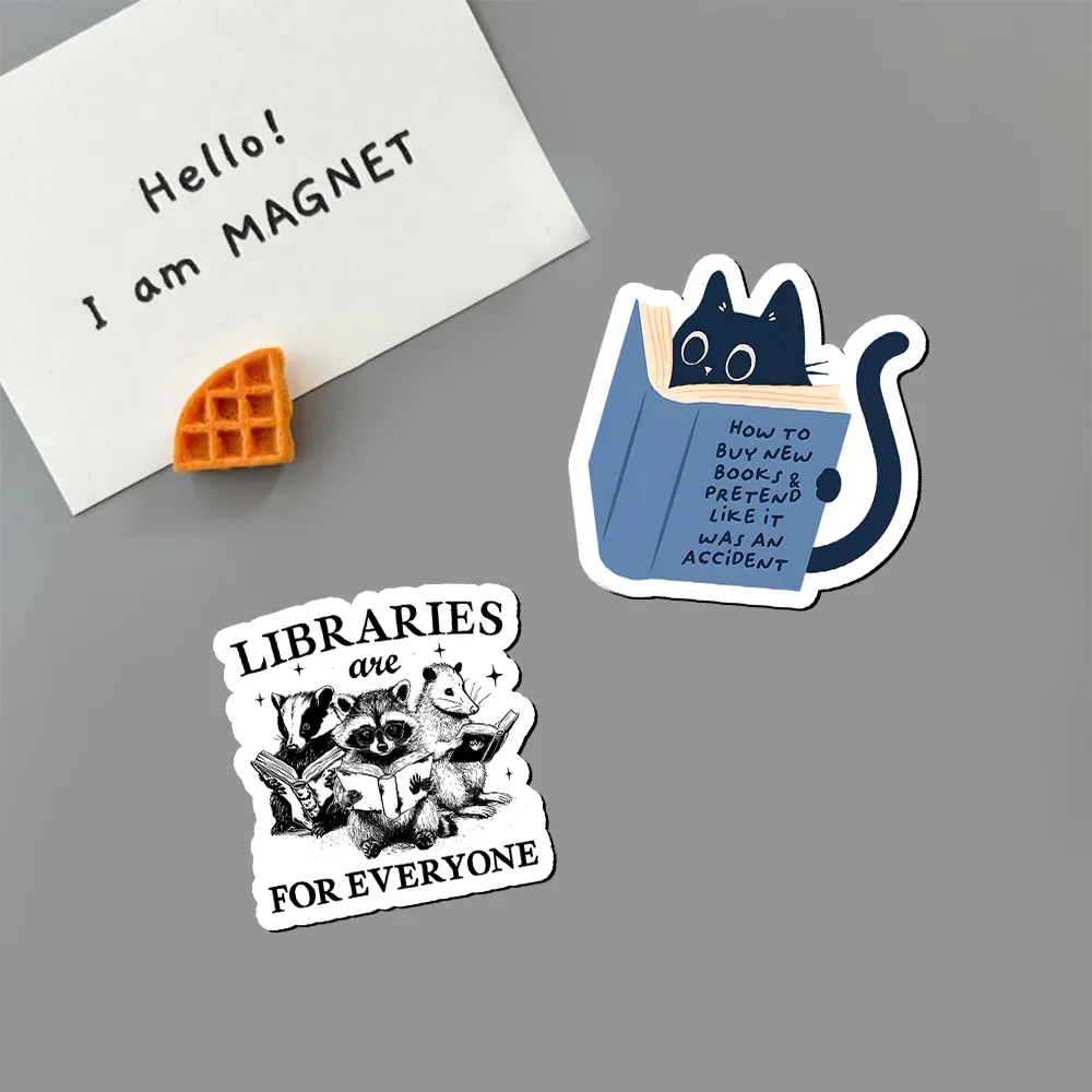 Pagewings How To Buy New Books Fridge Magnet