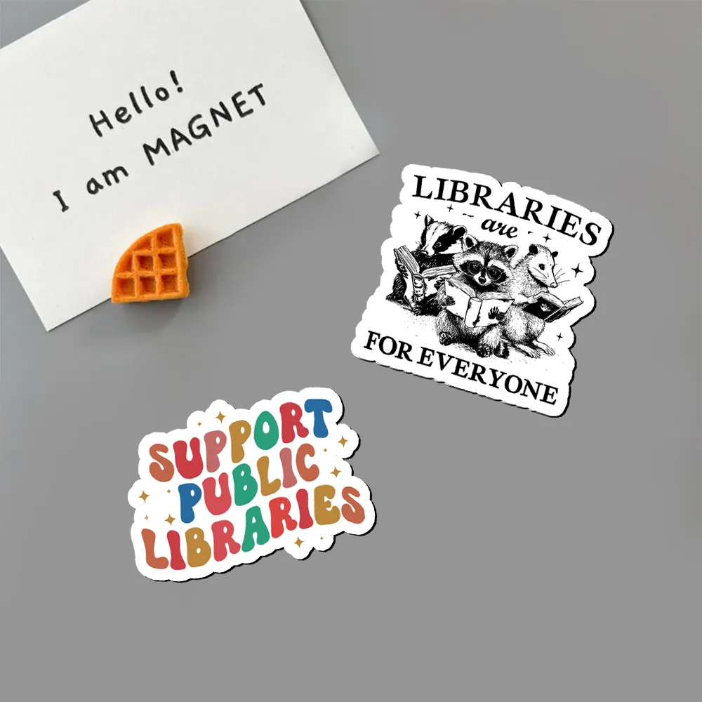 Pagewings Libraries Are For Everyone Fridge Magnet
