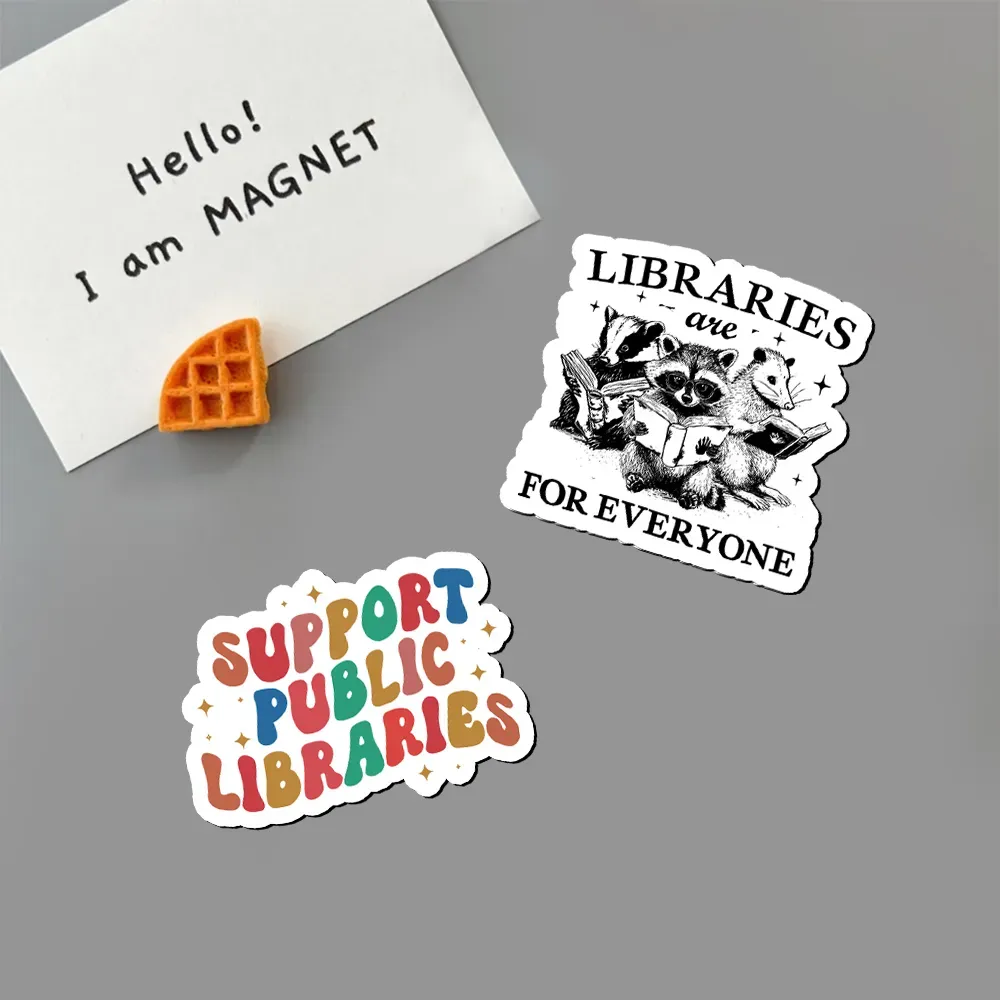 Pagewings Libraries Are For Everyone Fridge Magnet
