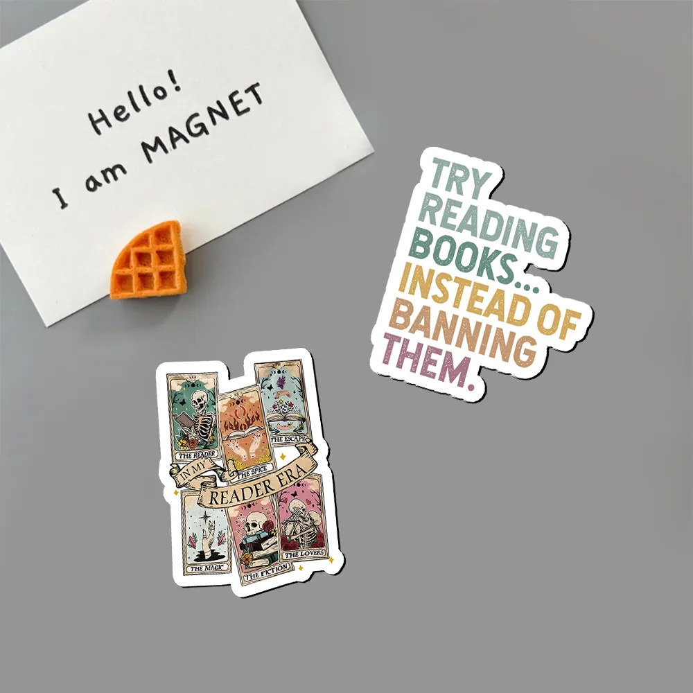 Pagewings Try Reading Books Fridge Magnet