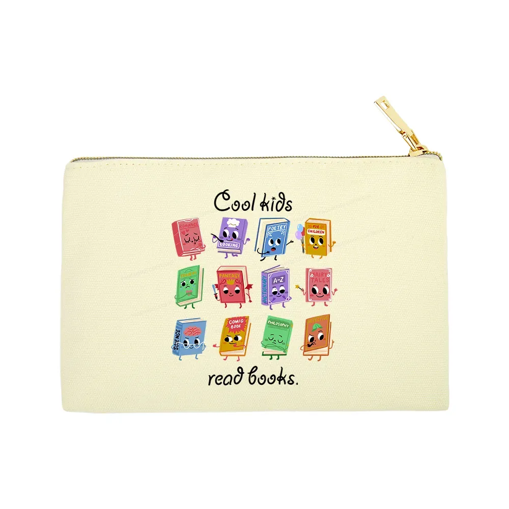 Pagewings School Librarian Shirt, Back To School Shirt Teacher Pouch