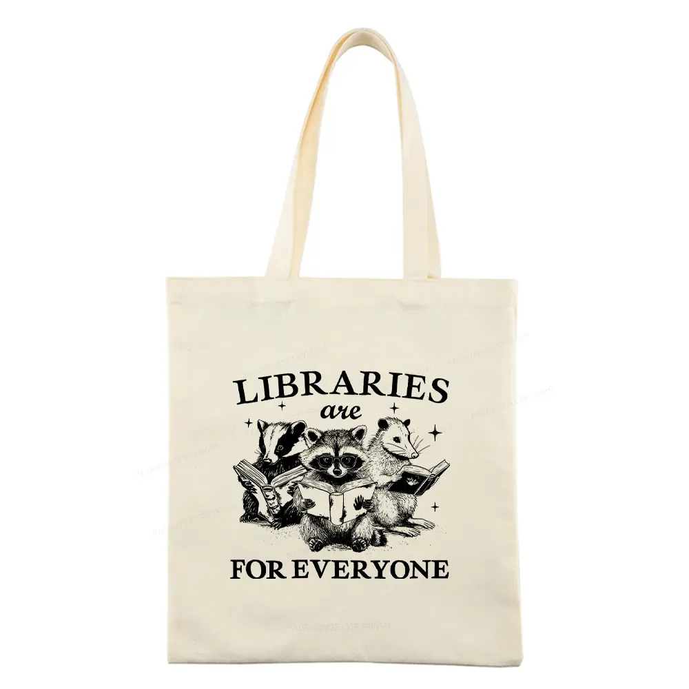 Pagewings Libraries Are For Everyone Tote Bag