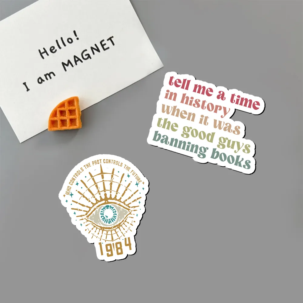 Pagewings Tell Me a Time in History Fridge Magnet