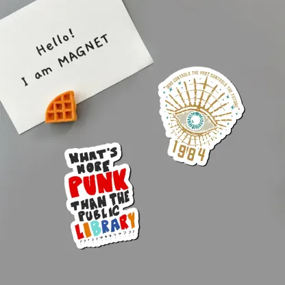 Pagewings George Orwell 1984 Fridge Magnet