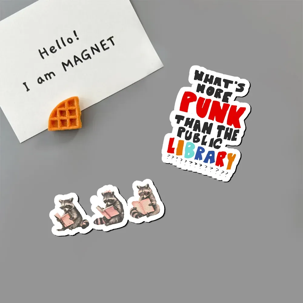 Pagewings What's More Punk Than The Public Library Fridge Magnet