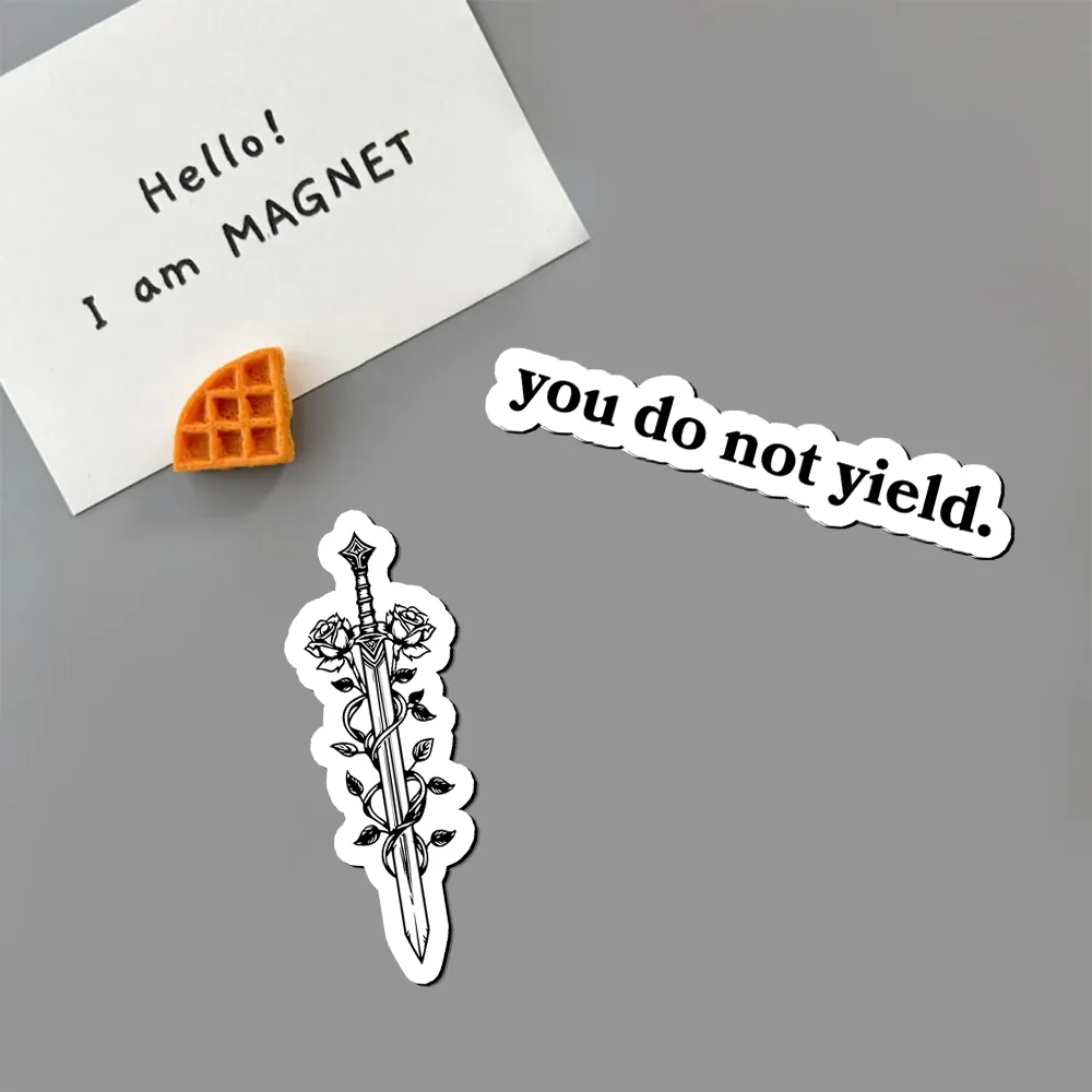 Pagewings Throne of Glass Merch, TOG Shirt, Aelin Galathynius Fridge Magnet