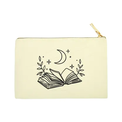 Pagewings Comfort Colors Read Books Be Kind Stay Weird Pouch