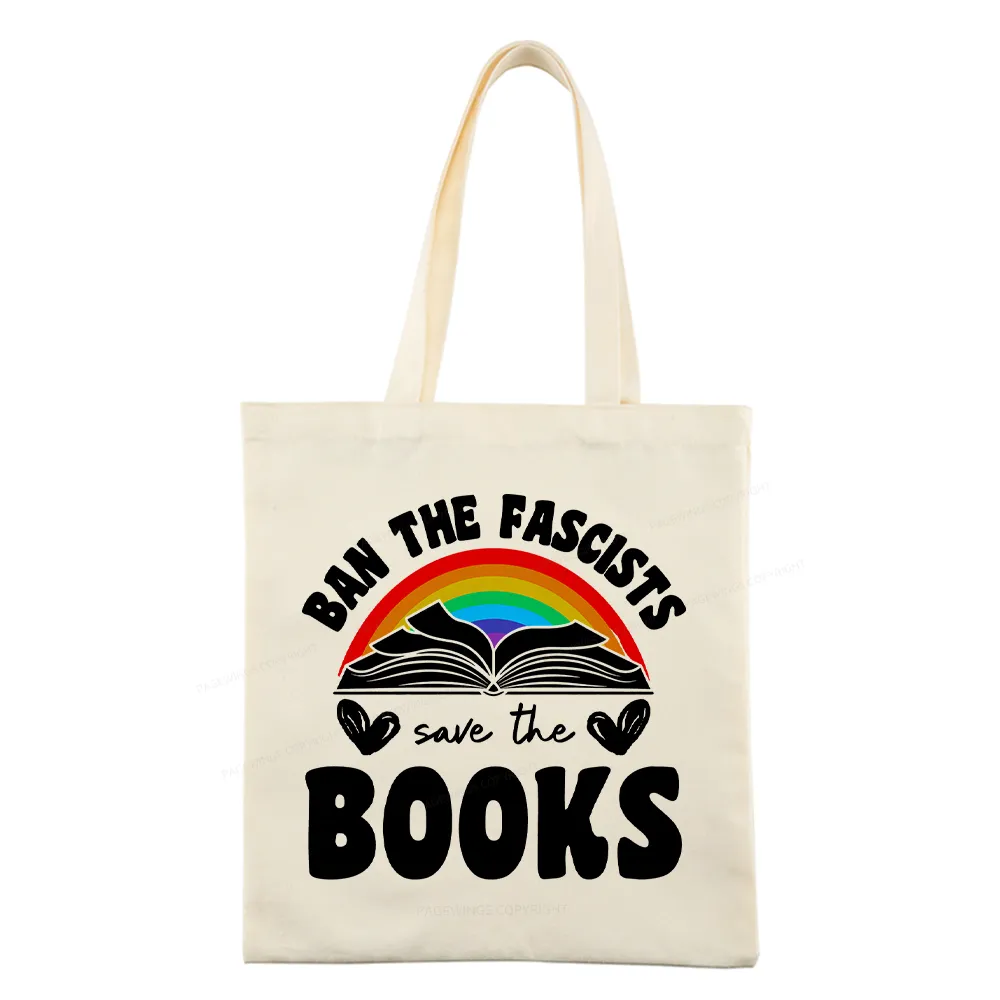 Pagewings Banned books Tote Bag