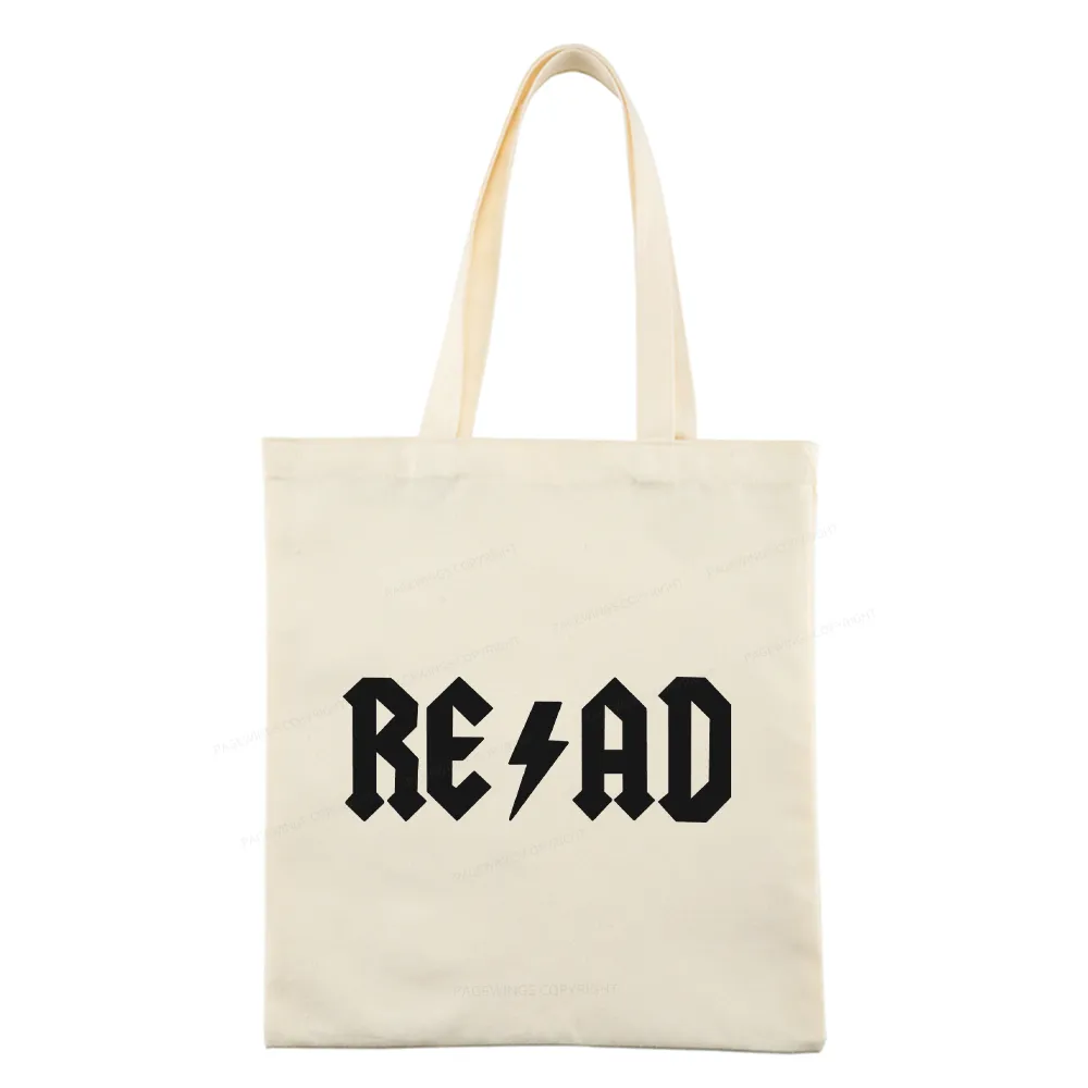 Pagewings Read Back In The Library "Rock And Roll" Tote Bag