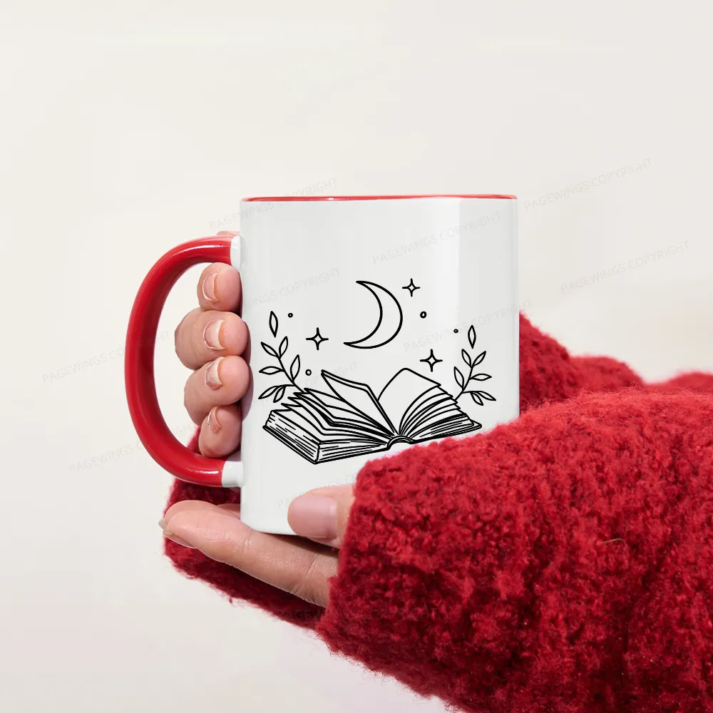 Pagewings Comfort Colors Read Books Be Kind Stay Weird Mug