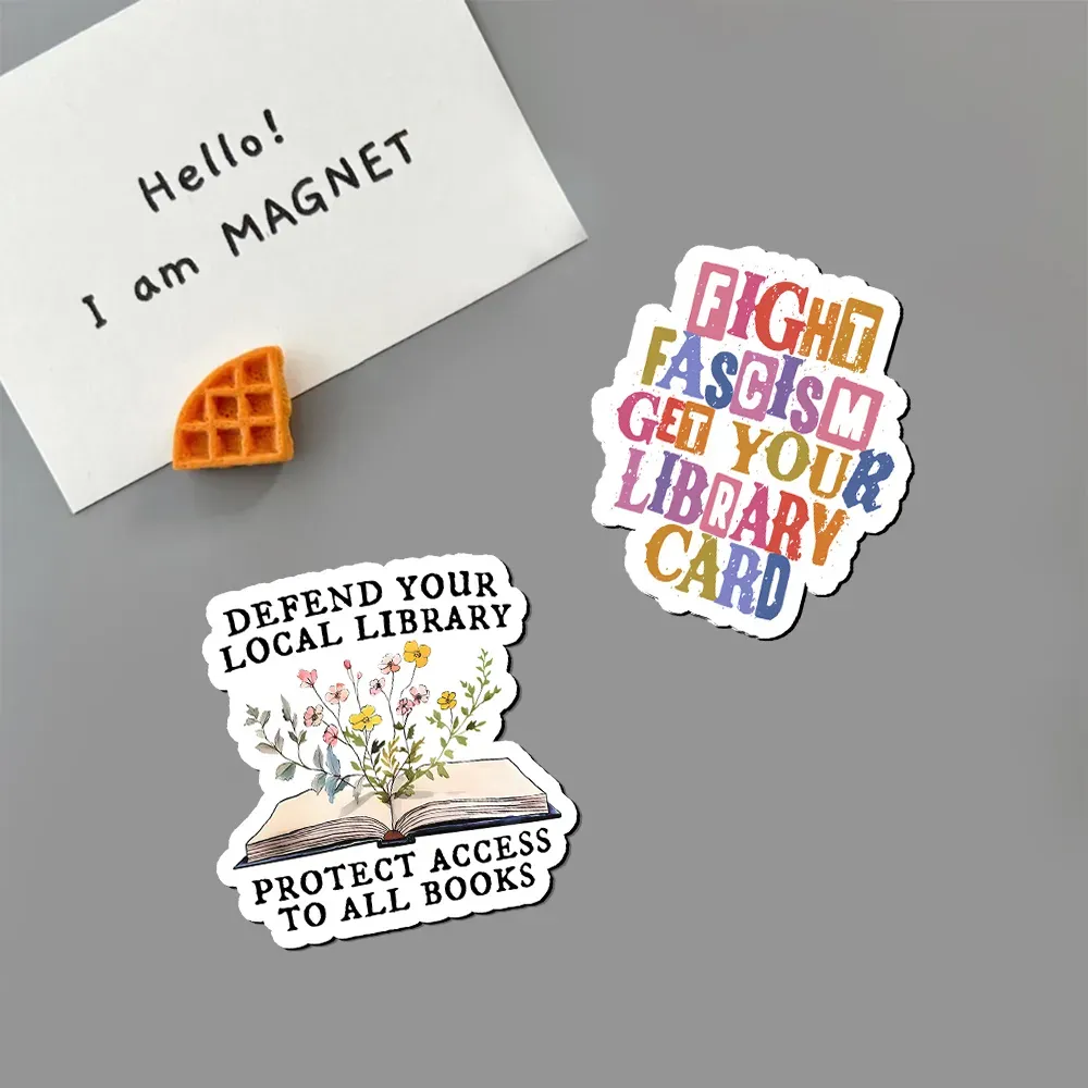 Pagewings Get Your Library Card Fridge Magnet