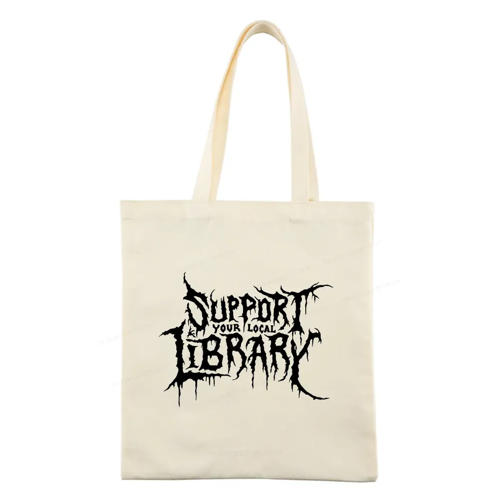 Pagewings Support Your Local Library Tote Bag