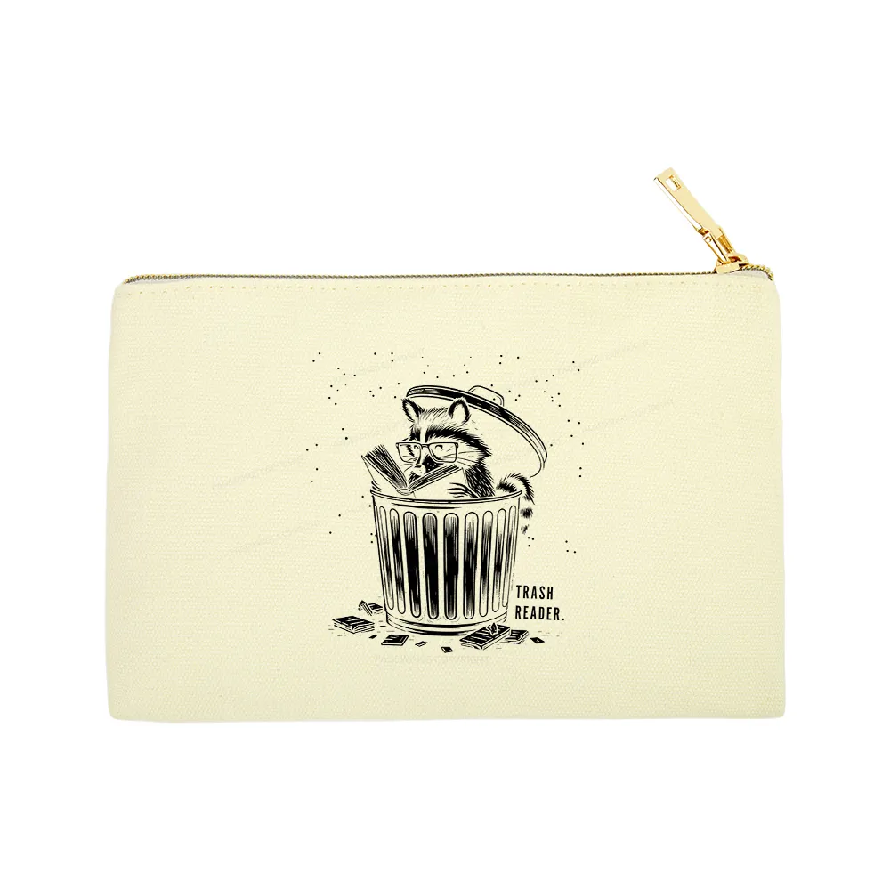 Pagewings Trash Reader Raccoon - Book Quote Pouch