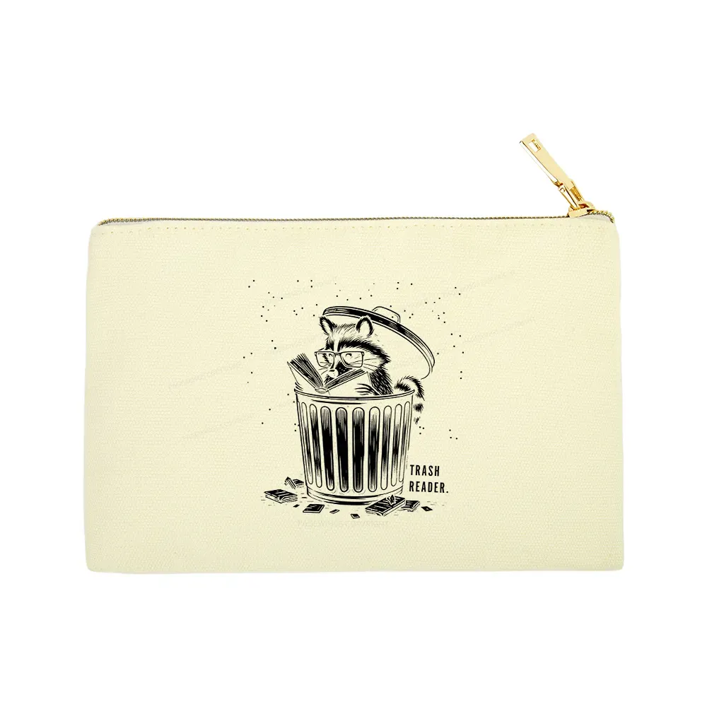 Pagewings Trash Reader Raccoon - Book Quote Pouch