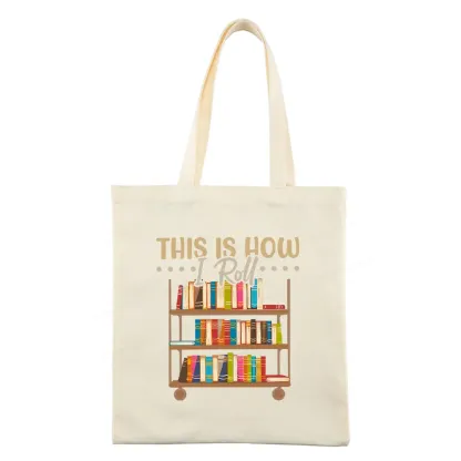 Pagewing This Is How I Roll Tote Bag