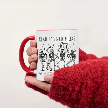 Pagewings Reading Books Tee Book Lover Gift Mug