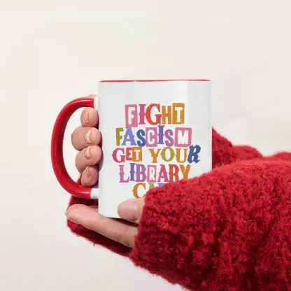 Pagewings Get Your Library Card Mug