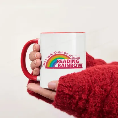 Pagewings Reading Rainbow Mug