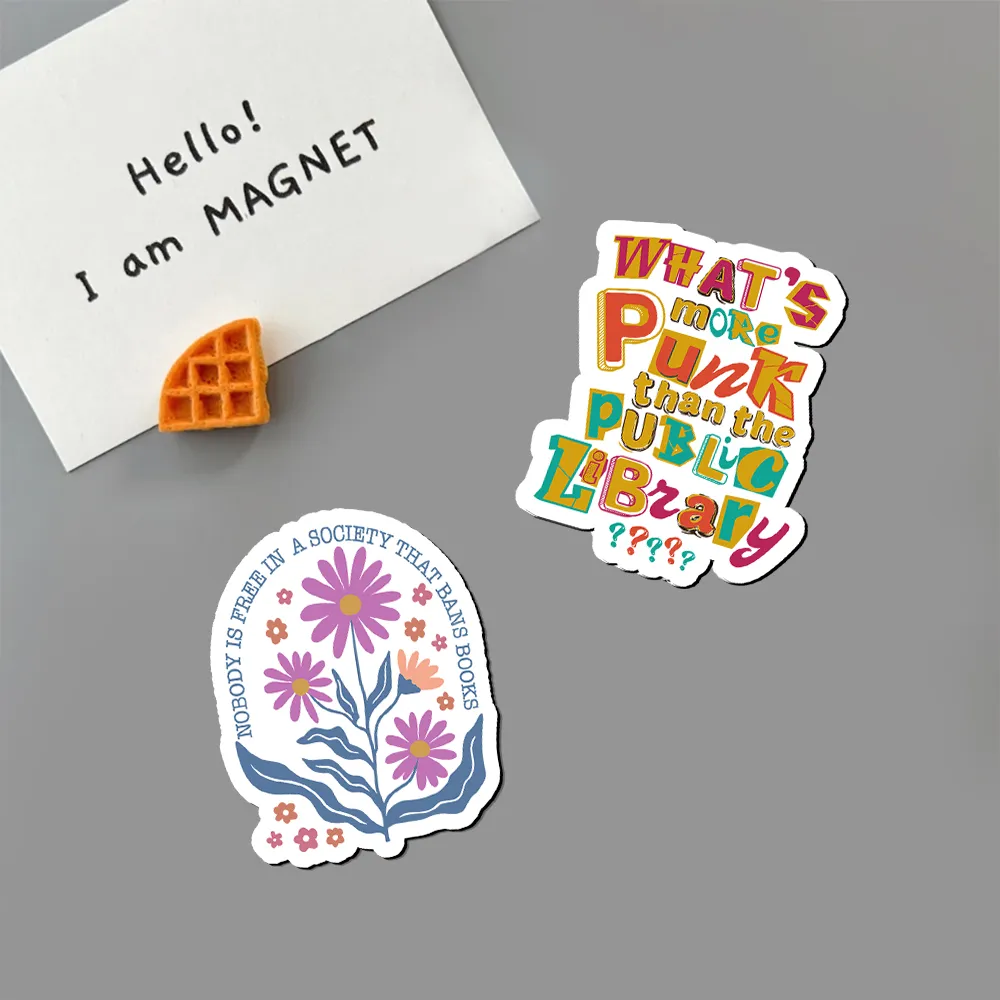 Pagewings What’s More Punk Than The Public Library Fridge Magnet