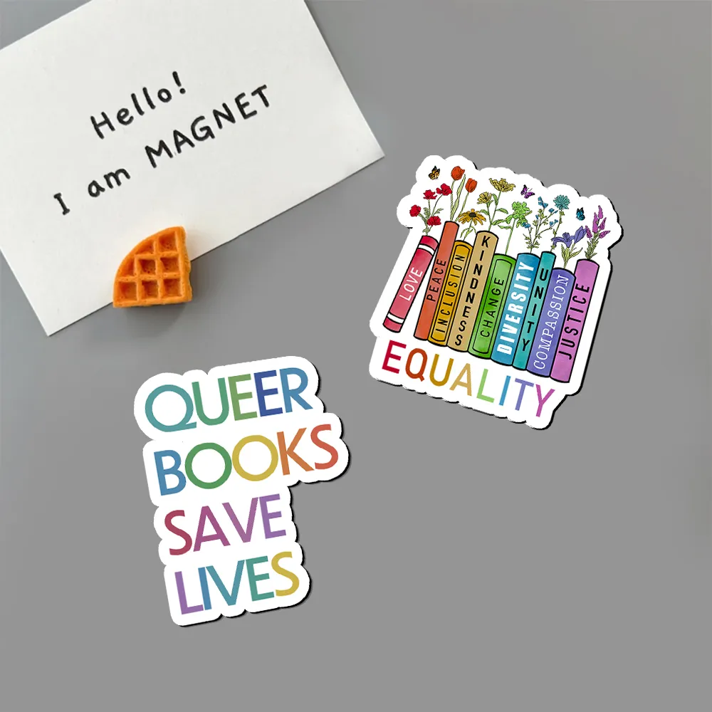 Pagewings Equal Rights Fridge Magnet