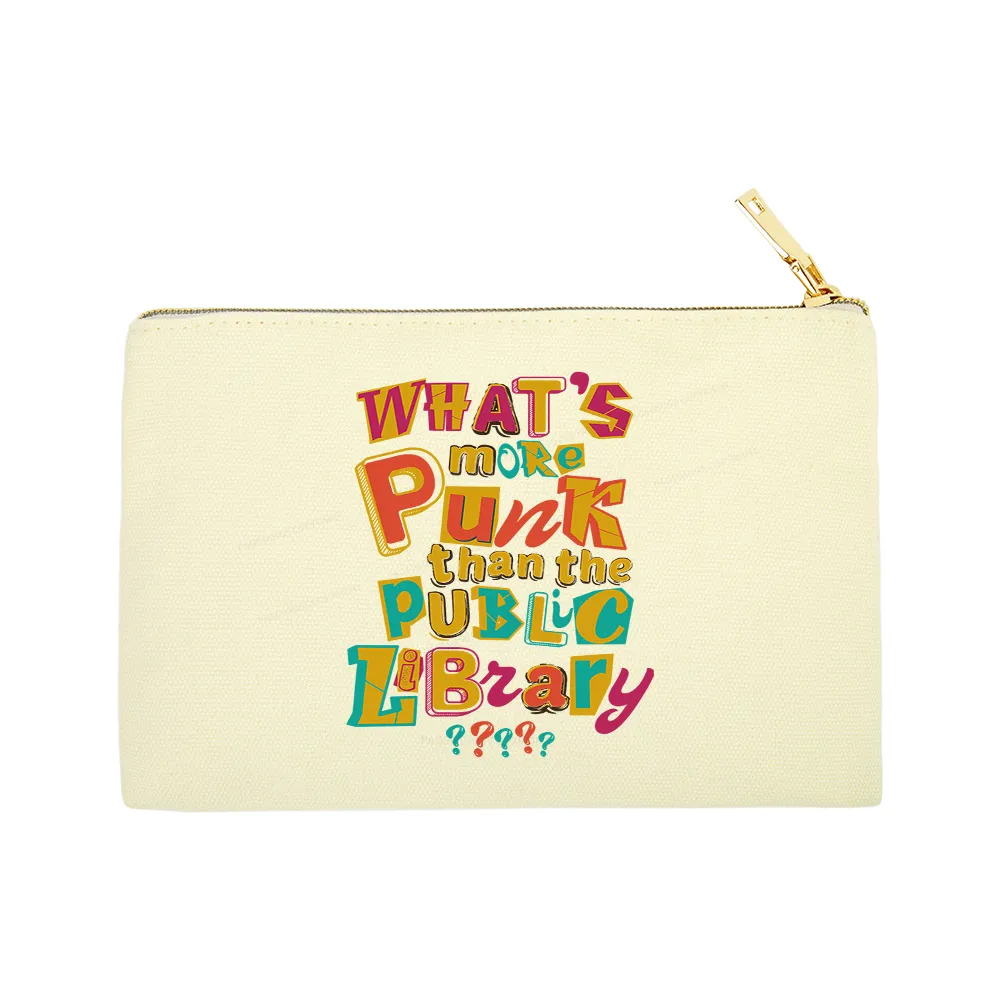 Pagewings What’s More Punk Than The Public Library Pouch