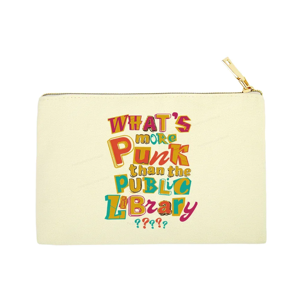 Pagewings What’s More Punk Than The Public Library Pouch
