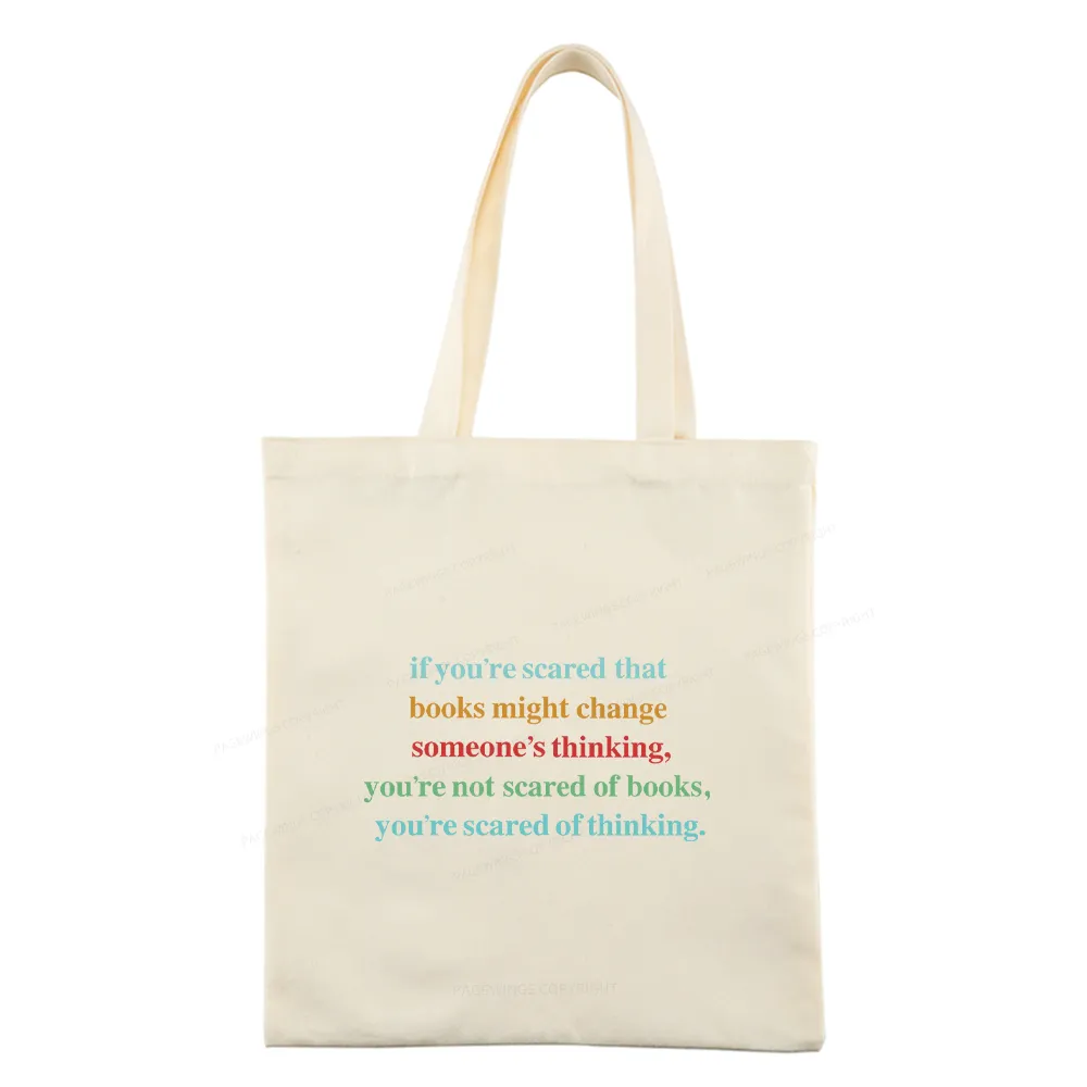 Pagewings Censorship Social Justice Tote Bag