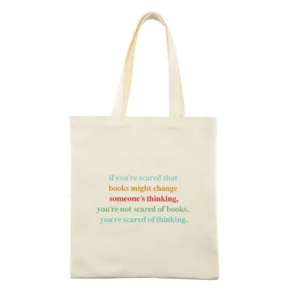 Pagewings Censorship Social Justice Tote Bag