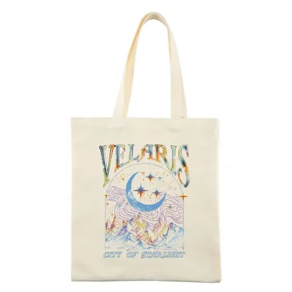 Pagewings Velaris City Of Starlight ACOTAR Tote Bag