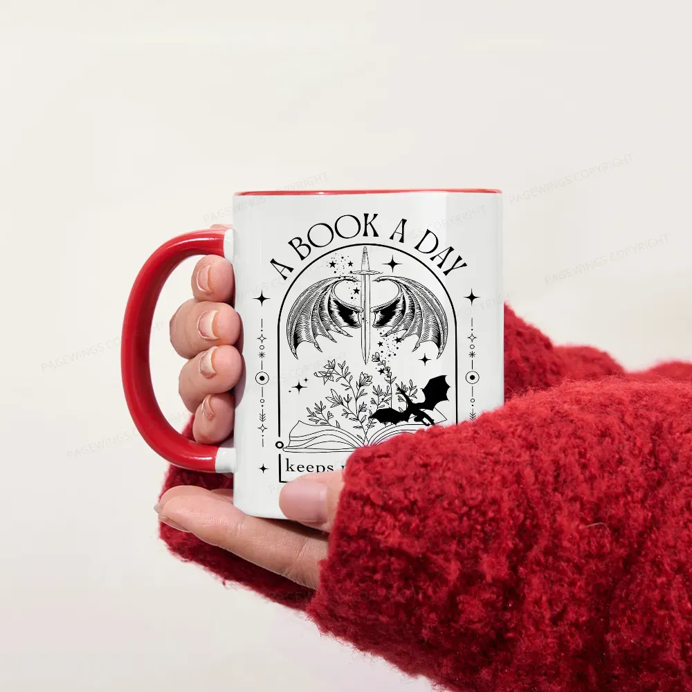 Pagewings A Book a Day Dragon Mug
