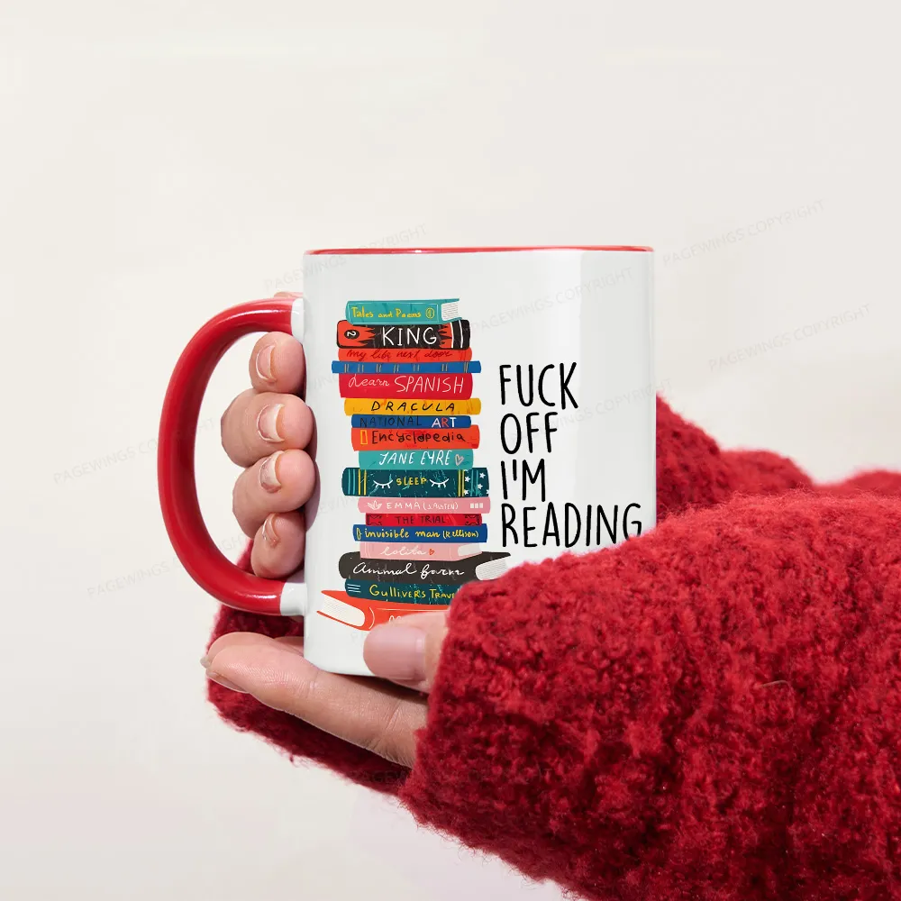 Pagewings I'm Reading Books Mug