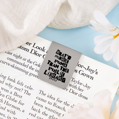 Pagewings What’s More Punk Than The Library Feathers Quotes Magnetic Bookmark