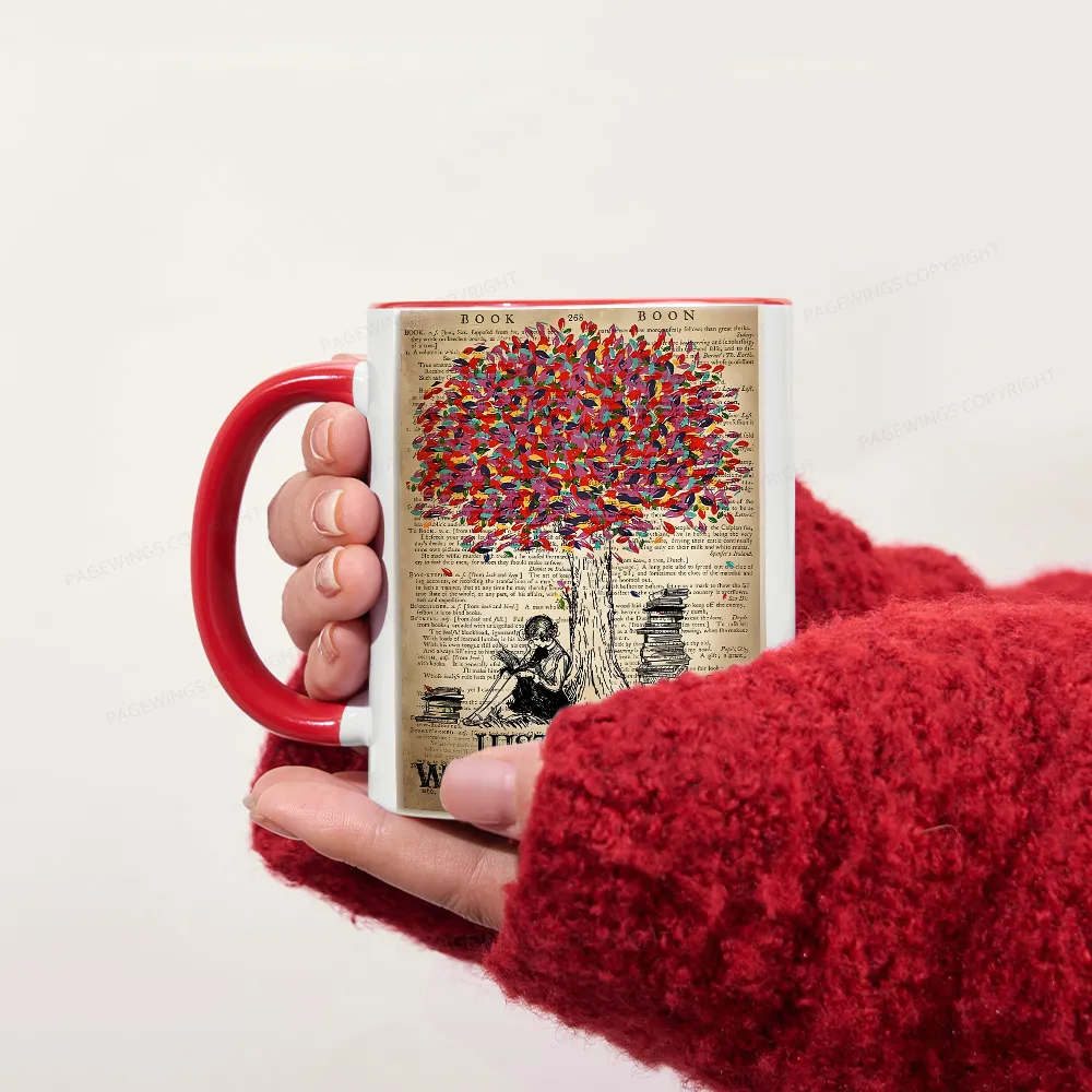 Pagewings Just A Girl Who Loves Books Mug