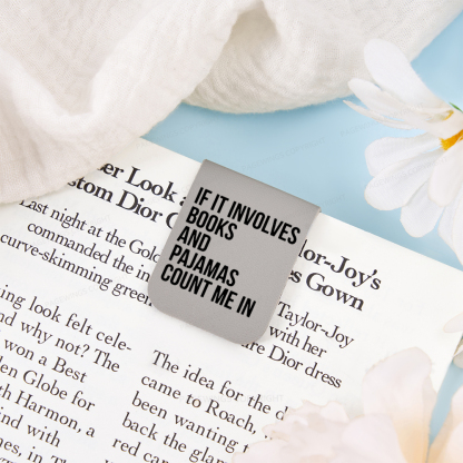 Pagewings If It Involves Books And Pajamas Count Me In Feathers Quotes Magnetic Bookmark