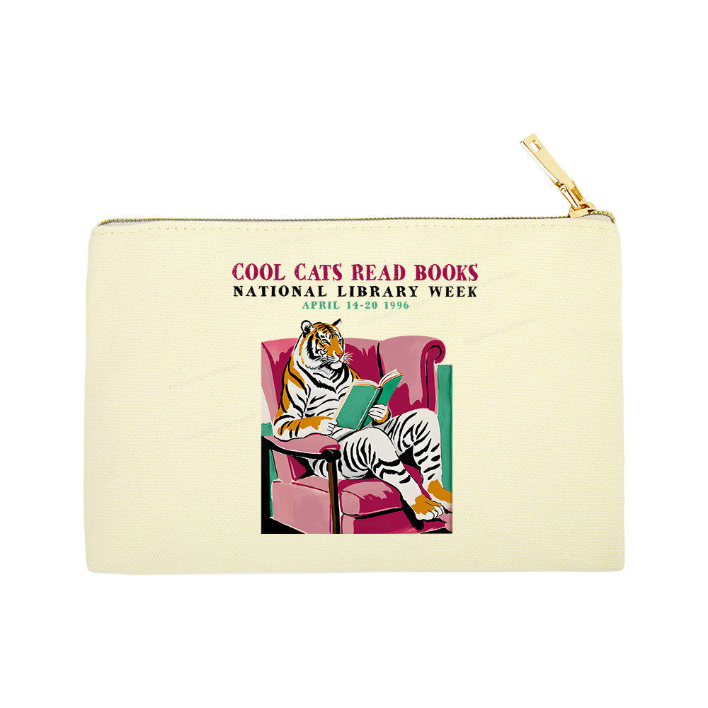 Pagewings Library Week Poster 1996 Pouch