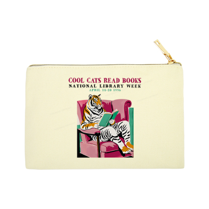 Pagewings Library Week Poster 1996 Pouch