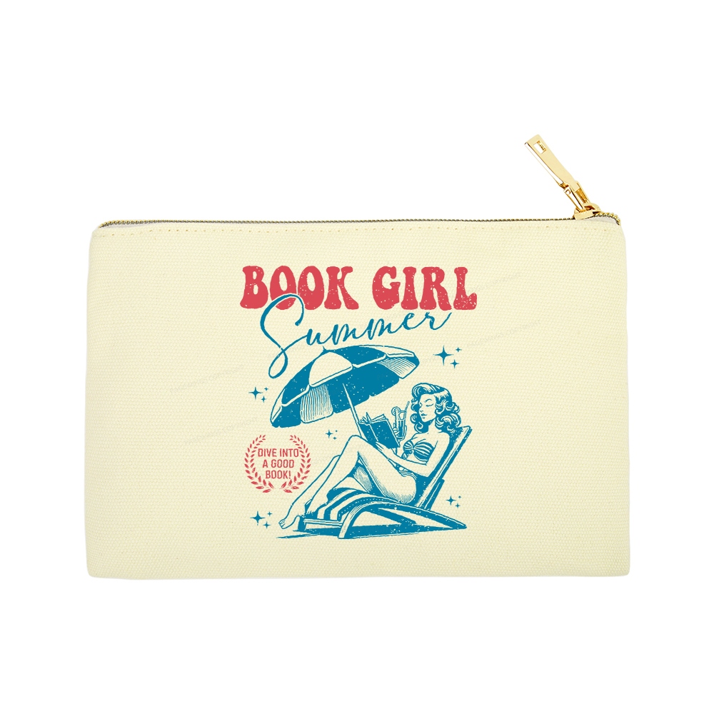 Pagewings Book Girl Summer Pouch