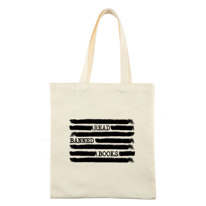 Pagewings  Read Banned Books Bookworm Librarian Tote Bag
