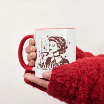 Pagewings Ignoring Responsiblities And Reading All Day Mug